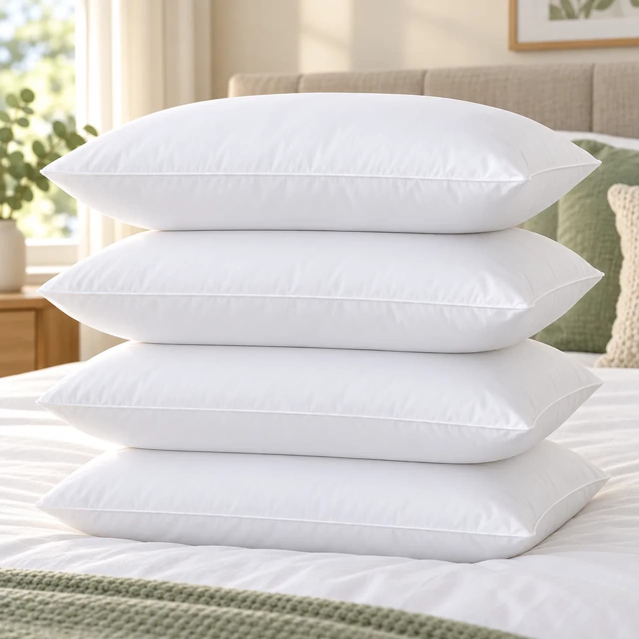 Set x4 Almohadas Siliconadas 40x60